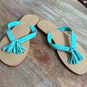 NWOB MYSTIQUE Teal‎ Sandal Size 7